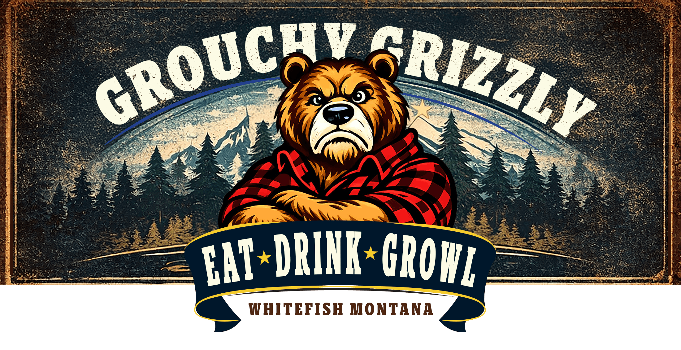 Grouchy Grizzly restaurant and bar in Whitefish Montana